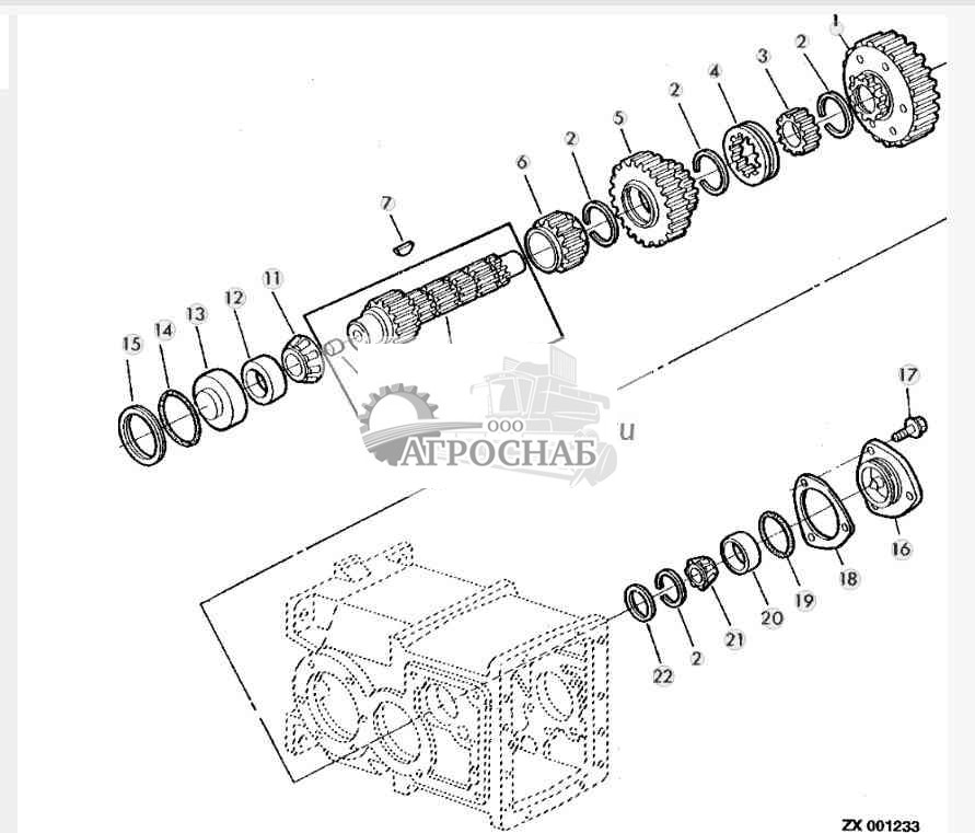 TRANSMISSION INTERMEDIATE SHAFT 